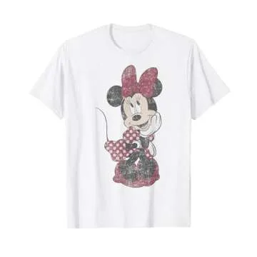 Disney Mickey And Friends Minnie Mouse Shy Vintage T-Shirt
