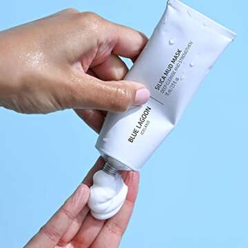 Blue Lagoon - Deep Cleansing, Pore Purifying Silica Face Mask For Enhanced Glow & Improved Complexion - Hydrating Face Mask - Hydrating Mask Skin Care -Icelandic Skincare (2.5 oz | 75 ml)