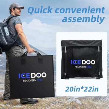 Upgrade XL Ice Bath Tub for Athletes - Portable Cold Plunge