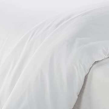 SERTA Ultra Soft Hypoallergenic Duvet Cover Set - King Size