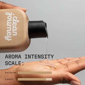 cleanjourney Clarify Refresh Detox Hair Shampoo, EWG Verified, Infused with Tea Tree Oil and Biotin, For Oily Hair + Buildup, Clean Ingredients, Vegan, Fresh Scent, 12 Fl Oz