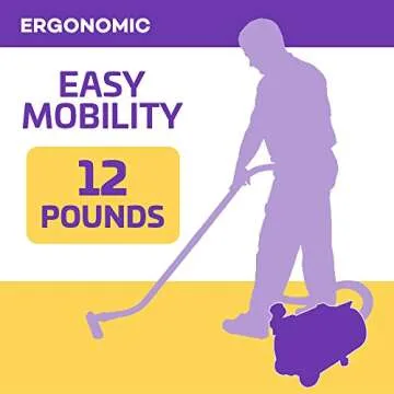 ProTeam Commercial Canister Vacuum Cleaner, RunningVac Canister Vacuum Cleaner with Xover Multi-Surface Telescoping Wand Tool Kit, 10 Quart, Corded