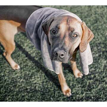 Wooflinen Microfiber Pet Towels 2-Pack Ultra-Absorbent