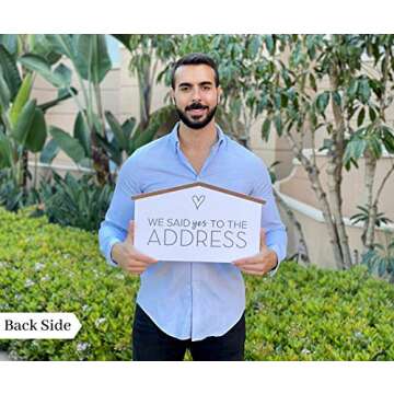 House Shaped Real Estate Prop Sign Small (17 inch)