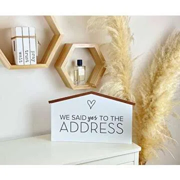 House Shaped Real Estate Prop Sign - Perfect for Closings