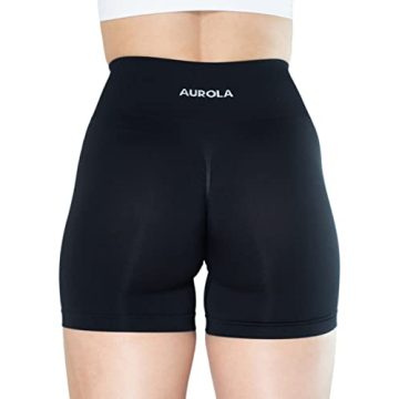 AUROLA Women's High Waist Dream Workout Shorts for Ultimate Comfort