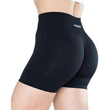 AUROLA Women's High Waist Dream Workout Shorts for Ultimate Comfort