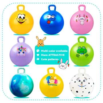 EVERICH TOY 20 Inch Bouncy Hopper Ball for Kids