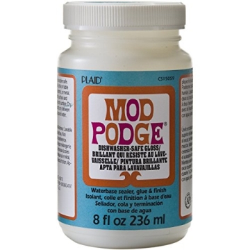 Mod Podge Dishwasher Safe 8 oz (2 Pack) - Perfect Crafting Glue
