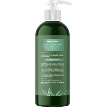 Clarifying Shampoo for Oily Hair and Scalp - Deep Cleansing Shampoo Build Up Remover with Rosemary Oil - Degrease Shampoo for Greasy Hair & Scalp - Vegan Color Safe Sulfate & Paraben Free (16 Fl Oz)