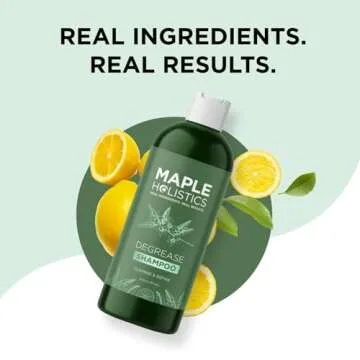 Clarifying Shampoo for Oily Hair and Scalp - Deep Cleansing Shampoo Build Up Remover with Rosemary Oil - Degrease Shampoo for Greasy Hair & Scalp - Vegan Color Safe Sulfate & Paraben Free (16 Fl Oz)