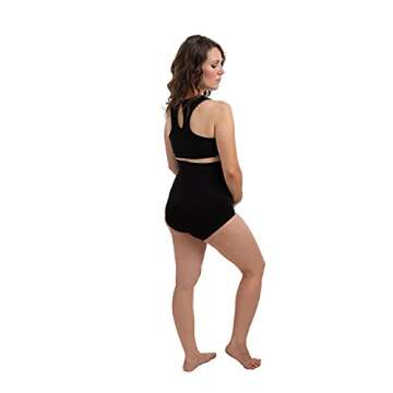 Belevation Comfortable Maternity Support Briefs in Black