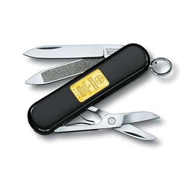 Victorinox Classic SD Swiss Army Knife, Compact 7 Function Swiss Made Pocket Knife with Small Blade,...