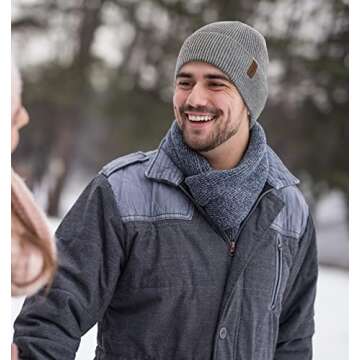 Wmcaps Fleece Lined Winter Beanie for Men and Women