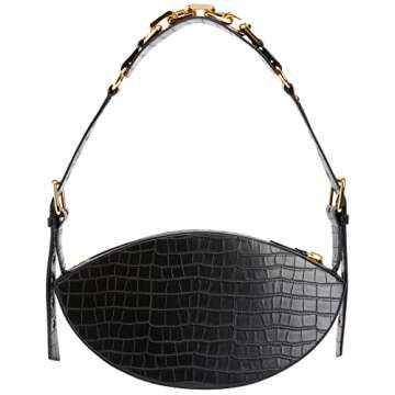 Giuseppe Zanotti, Mireille Shoulder Bag, One Size, Black