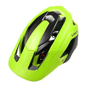 Lixada Mountain Bike Helmet Ultralight Adjustable MTB Cycling Bicycle Helmet Men Women Sports Outdoo...