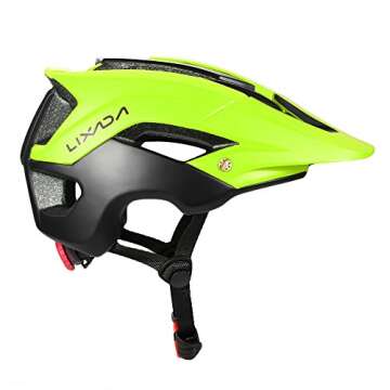 Lixada Mountain Bike Helmet Ultralight Adjustable MTB Cycling Bicycle Helmet Men Women Sports Outdoor Safety Helmet with 13 Vents
