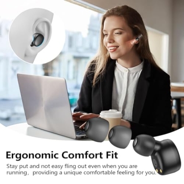 Kurdene Bluetooth 5.3 Wireless Earbuds with Deep Bass