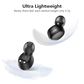 Kurdene Bluetooth 5.3 Wireless Earbuds with Deep Bass