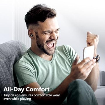 Kurdene Bluetooth 5.3 Wireless Earbuds with Deep Bass