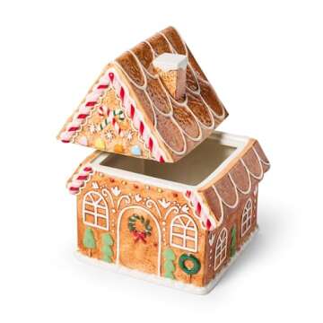 Sur La Table Gingerbread Cookie Jar, Brown