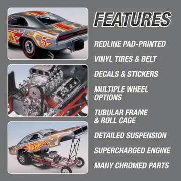 Polar Lights Dodge Charger Funny Car 1:25 Model Kit