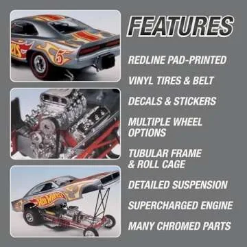 Polar Lights Dodge Charger Funny Car 1:25 Model Kit