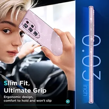 Simtect Glitter Clear Case for Samsung Galaxy S23 Ultra