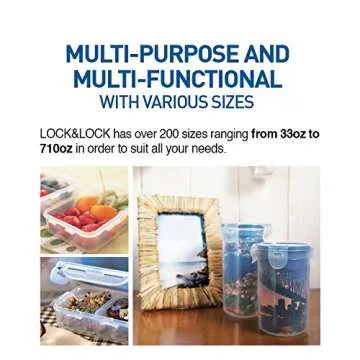 LOCK & LOCK 6-oz Airtight Storage Containers - Set of 4