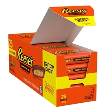REESE'S Peanut Butter Cups Snack Size 25 Count