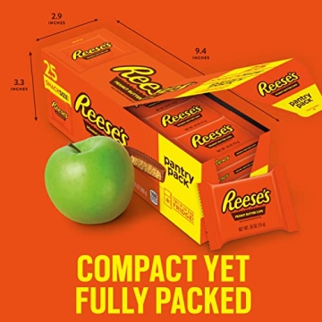 REESE'S Peanut Butter Cups Snack Size 25 Count