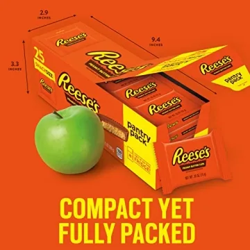 REESE'S Peanut Butter Cups Snack Size 25 Count
