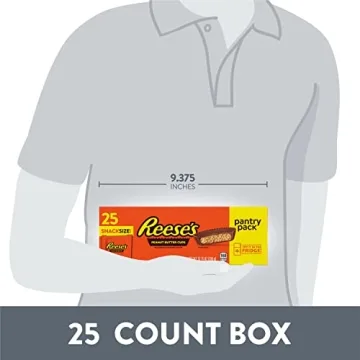 REESE'S Peanut Butter Cups Snack Size 25 Count