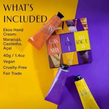 Natura Ekos Tropical Hand Cream Trio - Vegan Hydration