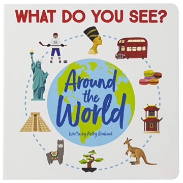 What Do You See Around the World Look and Find Book