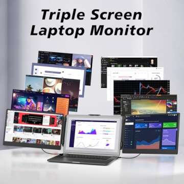 ROYY 14" Laptop Screen Extender - Boost Productivity