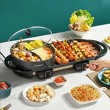 Liven Electric Grill & Hot Pot for Unforgettable Gatherings