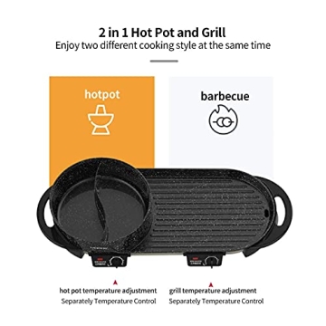 Liven Electric Grill & Hot Pot for Unforgettable Gatherings