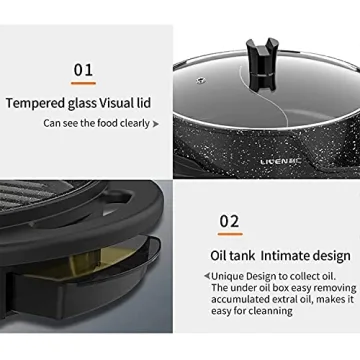 Liven Electric Grill & Hot Pot for Unforgettable Gatherings