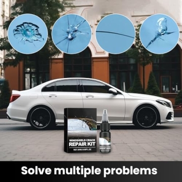 Cracks Gone Glass Repair Kit for Quick Windshield Repairs