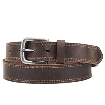 VATAN Mens Genuine Leather Belt Stylish Durable Handmade