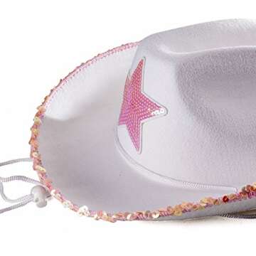 Funny Cowgirl Hat for Parties - Durable and Stylish Accessory