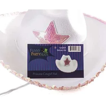 Funny Cowgirl Hat for Parties - Durable and Stylish Accessory
