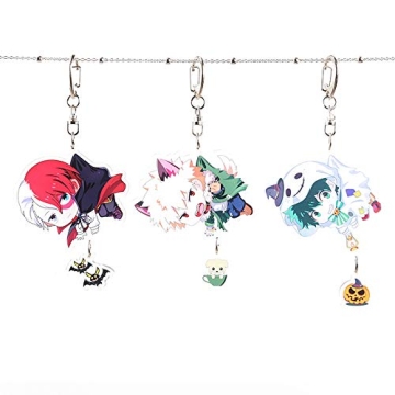 My Hero Academia Keychain Set - Collectible Acrylic Charms