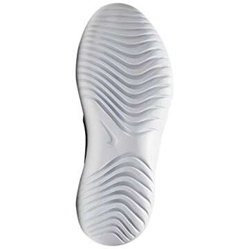 Nike Flex Runner (Big Kid) Black/White 6 Big Kid M