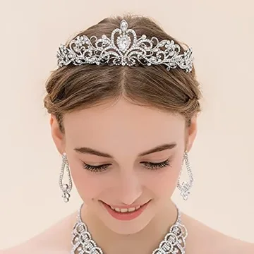 Sparkling Princess Crown for All Age Celebrations