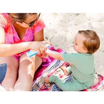 Gentle Baby Sunscreen Spray, 100% Zinc Oxide SPF 30