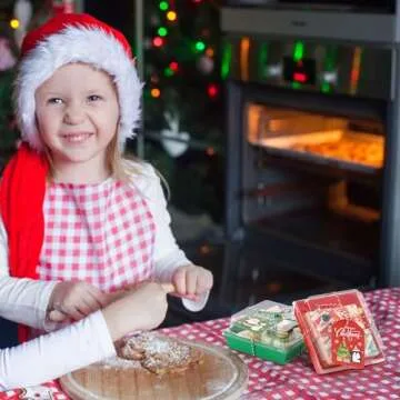 100 Pcs Christmas Charcuterie Boxes with Clear Lids