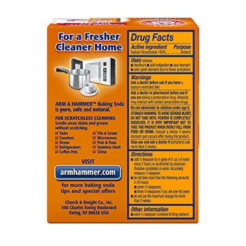 Arm & Hammer Pure Baking Soda for Baking and Cleaning
