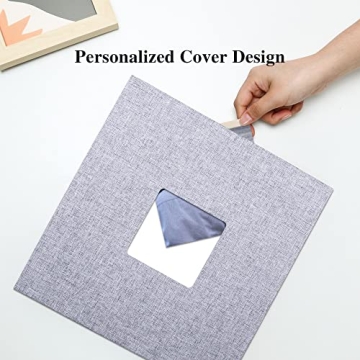 Vienrose Large Self-Adhesive Photo Album - 120 Photo Capacity